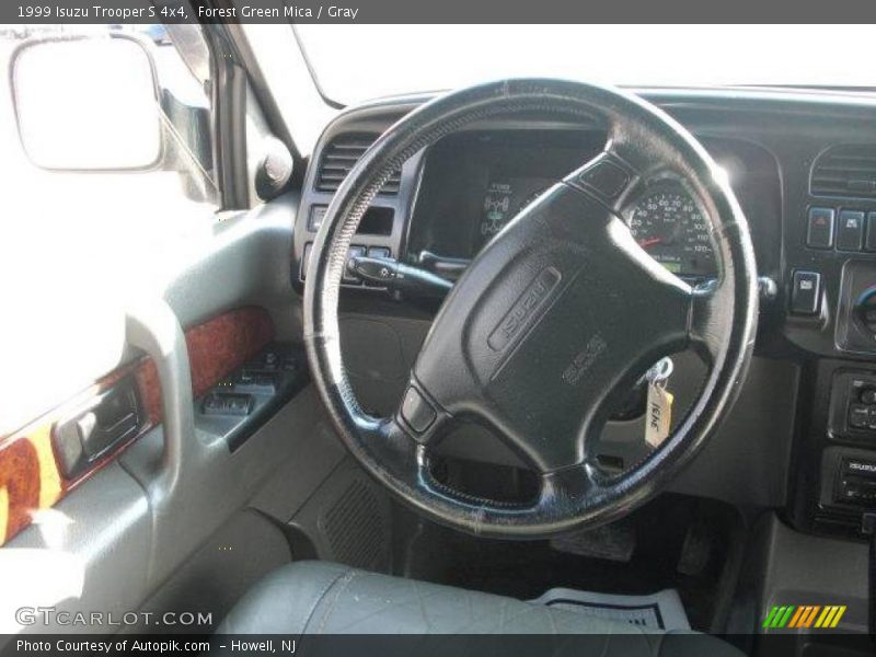 Forest Green Mica / Gray 1999 Isuzu Trooper S 4x4
