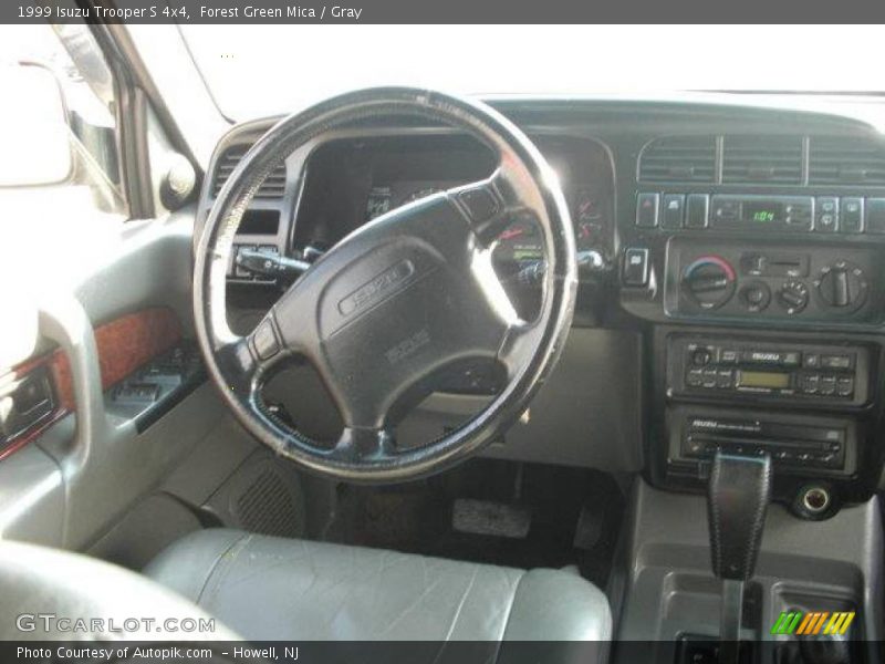 Forest Green Mica / Gray 1999 Isuzu Trooper S 4x4