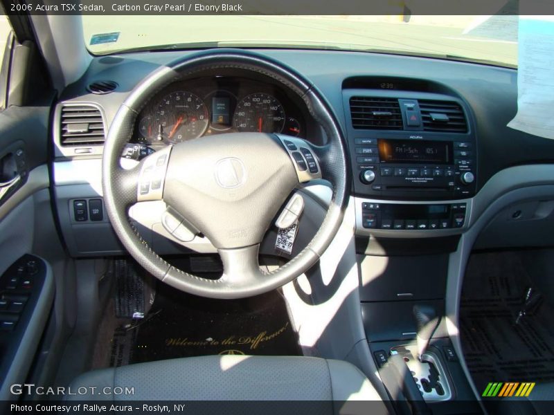 Carbon Gray Pearl / Ebony Black 2006 Acura TSX Sedan
