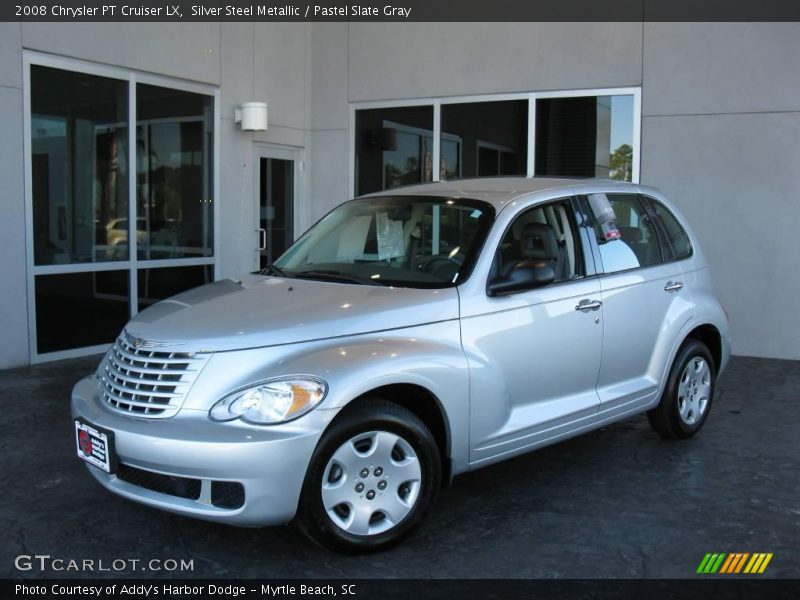 Silver Steel Metallic / Pastel Slate Gray 2008 Chrysler PT Cruiser LX
