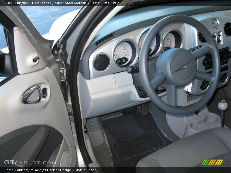 Silver Steel Metallic / Pastel Slate Gray 2008 Chrysler PT Cruiser LX
