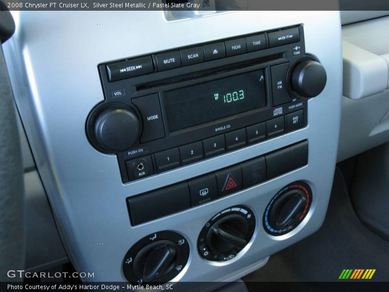 Silver Steel Metallic / Pastel Slate Gray 2008 Chrysler PT Cruiser LX