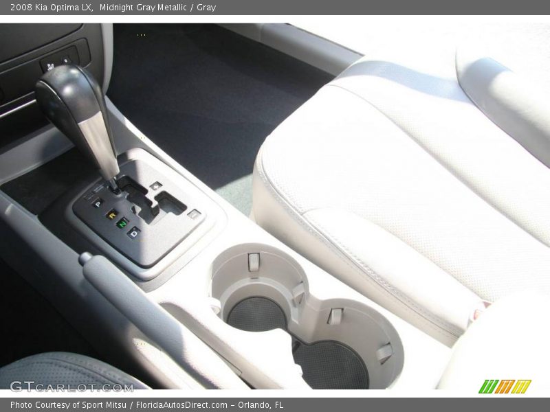 Midnight Gray Metallic / Gray 2008 Kia Optima LX