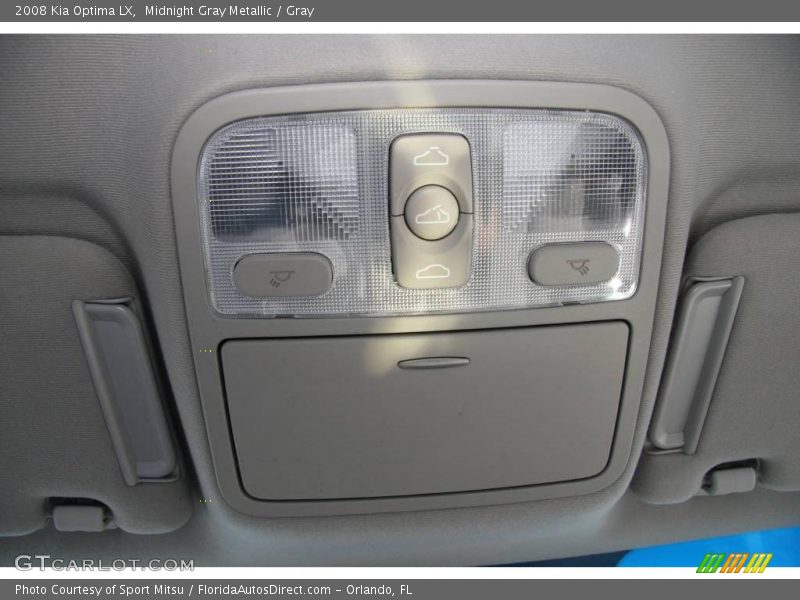 Midnight Gray Metallic / Gray 2008 Kia Optima LX