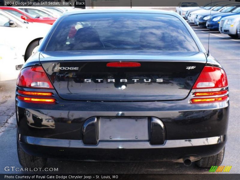 Black / Black 2004 Dodge Stratus SXT Sedan