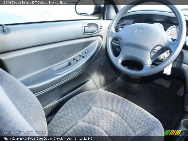 Black / Black 2004 Dodge Stratus SXT Sedan