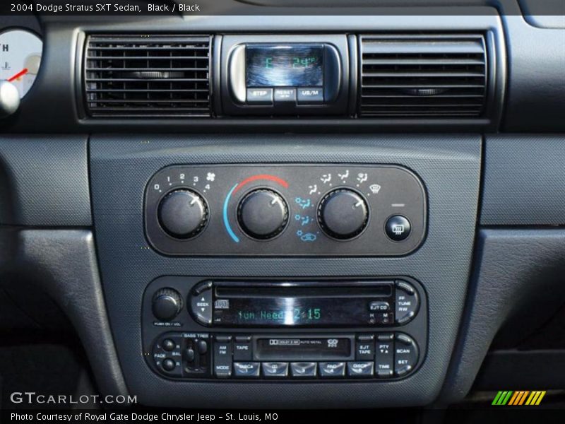 Black / Black 2004 Dodge Stratus SXT Sedan