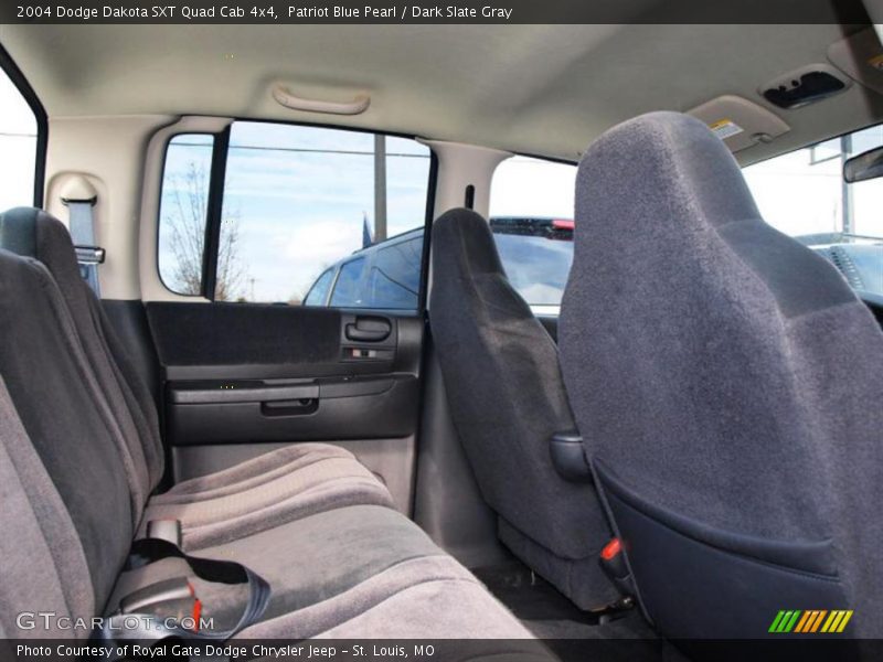Patriot Blue Pearl / Dark Slate Gray 2004 Dodge Dakota SXT Quad Cab 4x4