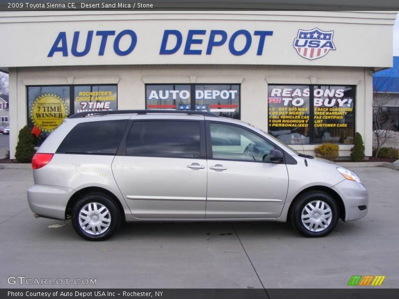 Desert Sand Mica / Stone 2009 Toyota Sienna CE