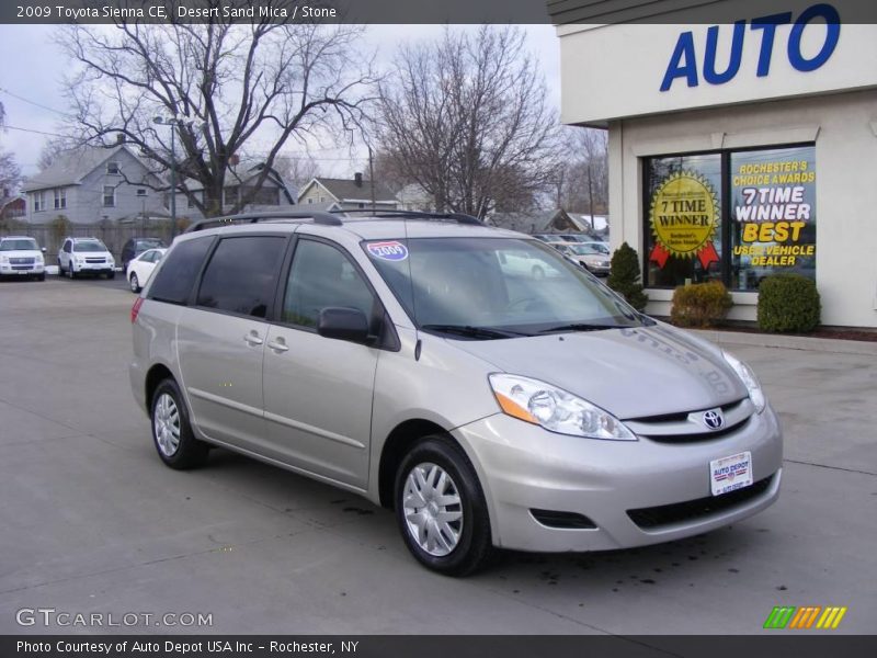 Desert Sand Mica / Stone 2009 Toyota Sienna CE