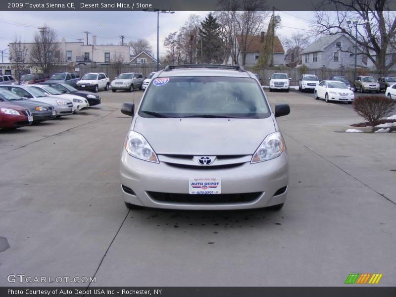 Desert Sand Mica / Stone 2009 Toyota Sienna CE