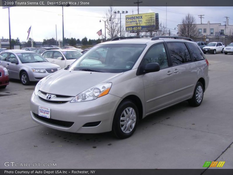Desert Sand Mica / Stone 2009 Toyota Sienna CE