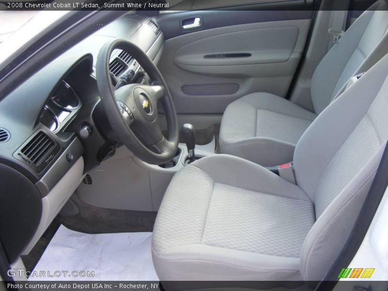 Summit White / Neutral 2008 Chevrolet Cobalt LT Sedan