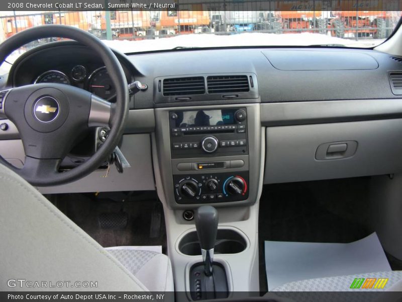 Summit White / Neutral 2008 Chevrolet Cobalt LT Sedan