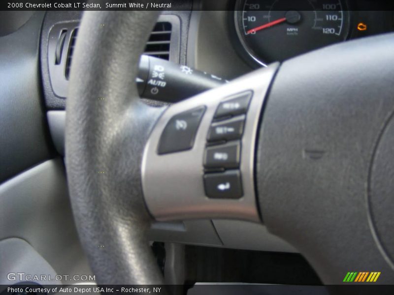 Summit White / Neutral 2008 Chevrolet Cobalt LT Sedan