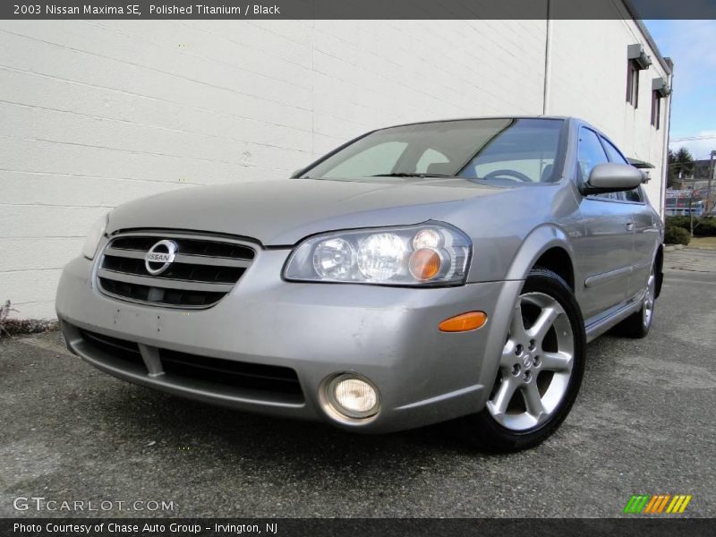 Polished Titanium / Black 2003 Nissan Maxima SE