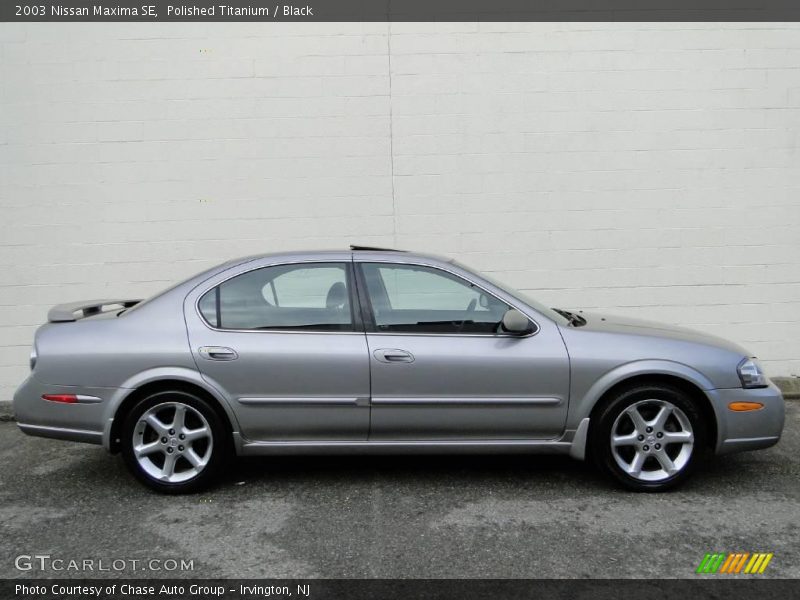 Polished Titanium / Black 2003 Nissan Maxima SE