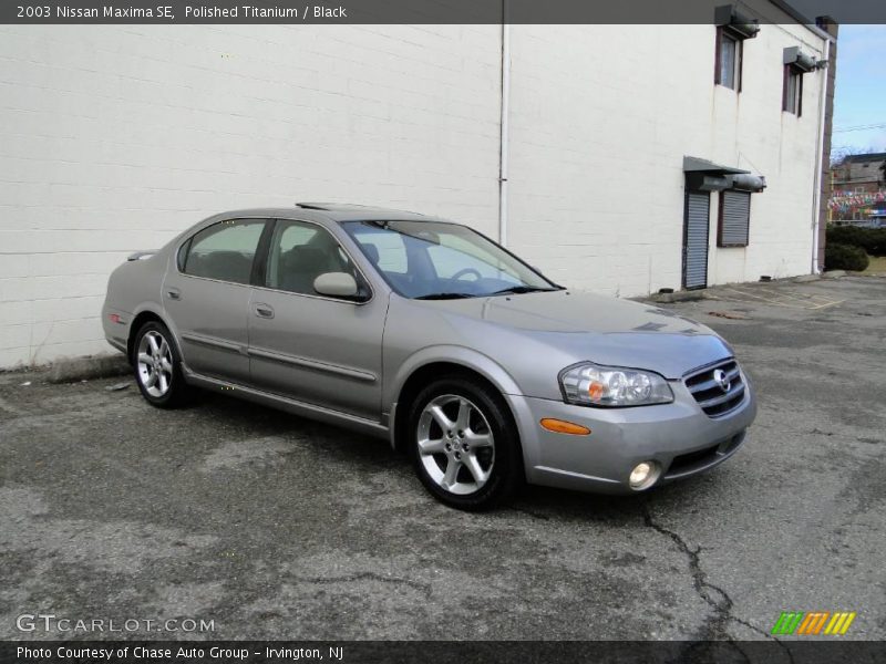 Polished Titanium / Black 2003 Nissan Maxima SE