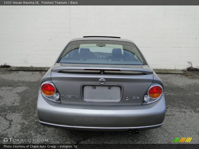 Polished Titanium / Black 2003 Nissan Maxima SE