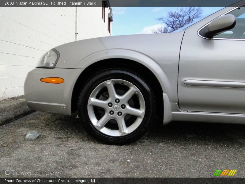 Polished Titanium / Black 2003 Nissan Maxima SE