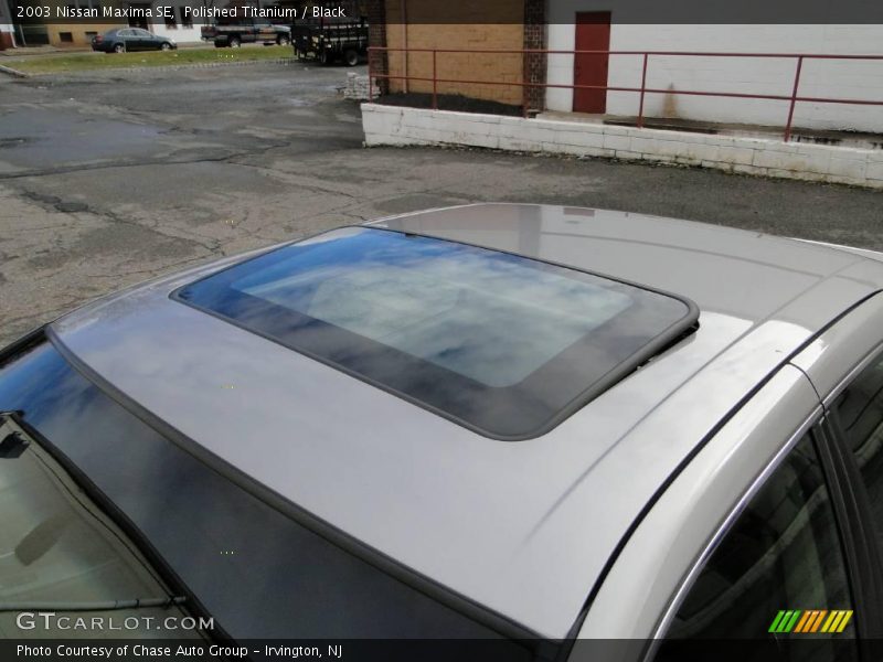 Polished Titanium / Black 2003 Nissan Maxima SE