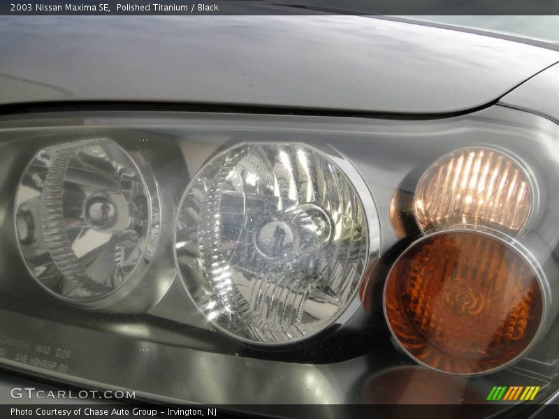 Polished Titanium / Black 2003 Nissan Maxima SE