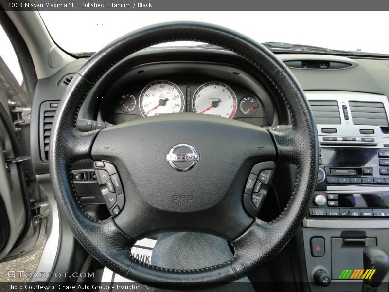 Polished Titanium / Black 2003 Nissan Maxima SE