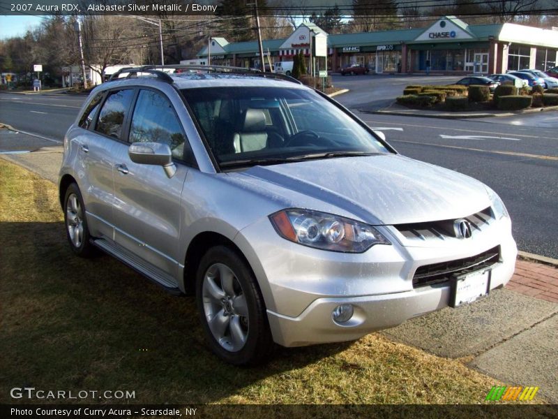 Alabaster Silver Metallic / Ebony 2007 Acura RDX