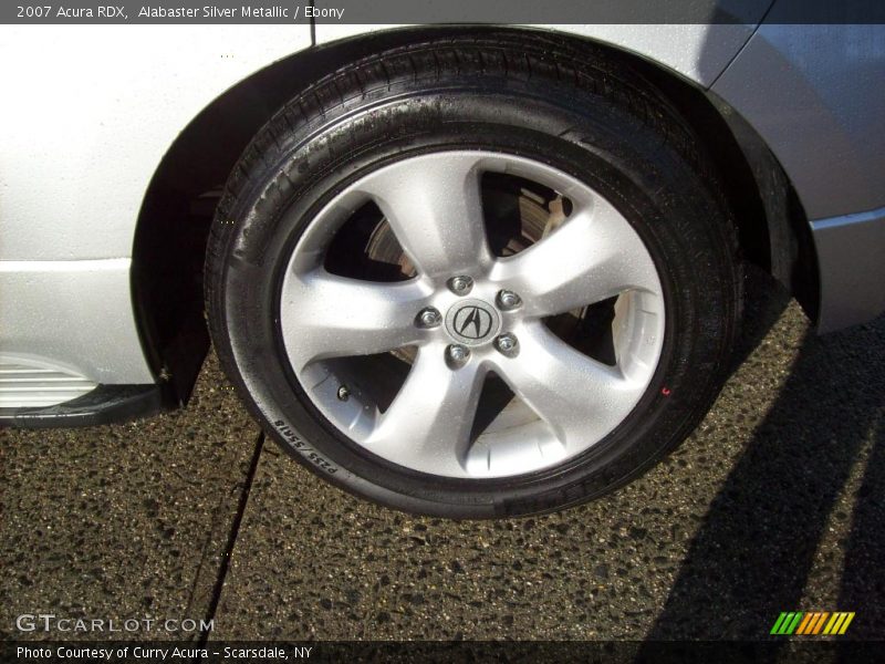 Alabaster Silver Metallic / Ebony 2007 Acura RDX