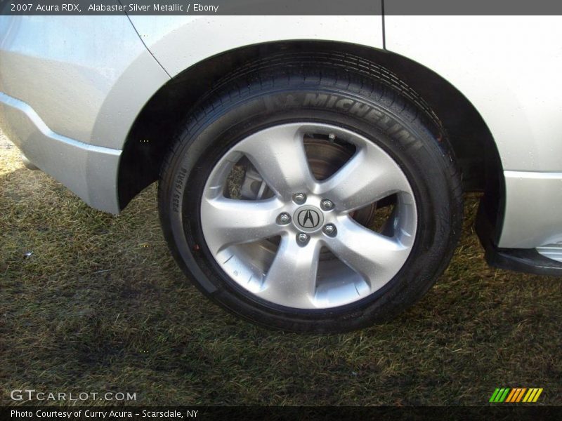 Alabaster Silver Metallic / Ebony 2007 Acura RDX