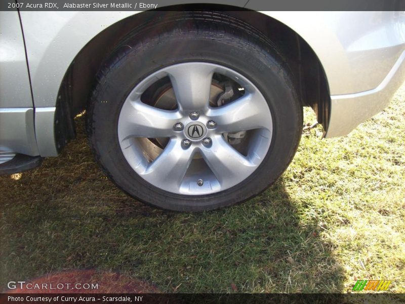 Alabaster Silver Metallic / Ebony 2007 Acura RDX
