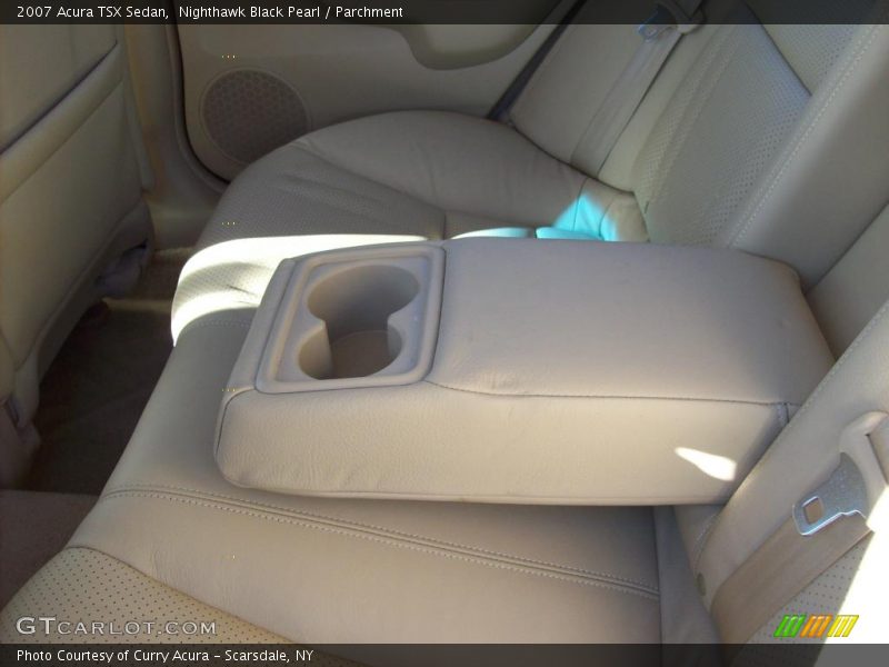 Nighthawk Black Pearl / Parchment 2007 Acura TSX Sedan