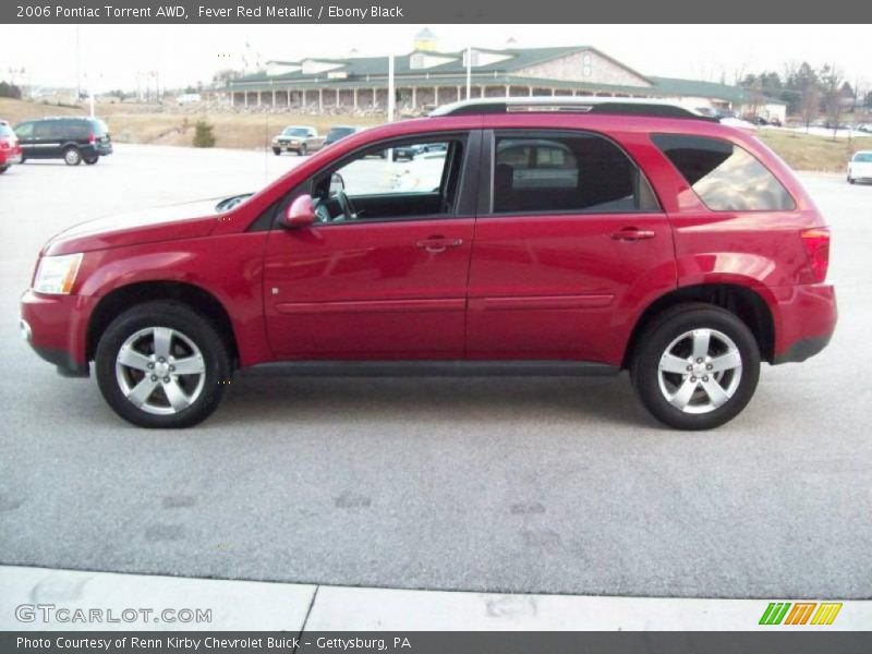 Fever Red Metallic / Ebony Black 2006 Pontiac Torrent AWD