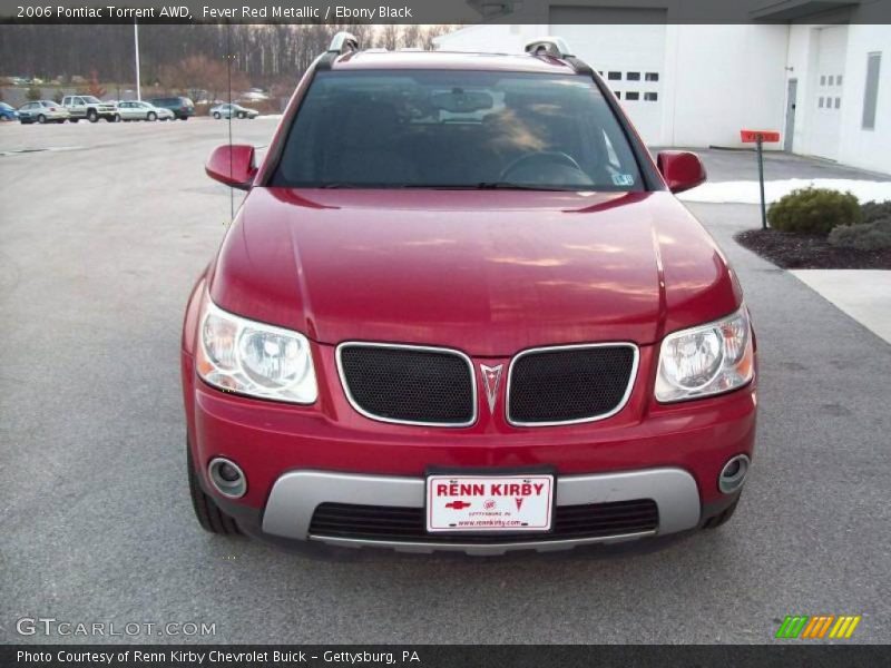 Fever Red Metallic / Ebony Black 2006 Pontiac Torrent AWD