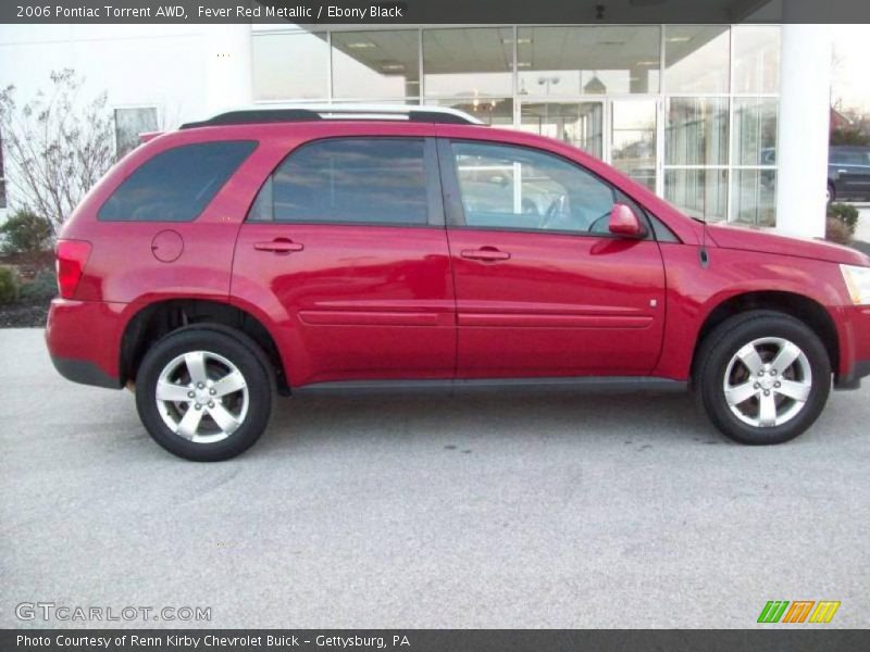 Fever Red Metallic / Ebony Black 2006 Pontiac Torrent AWD