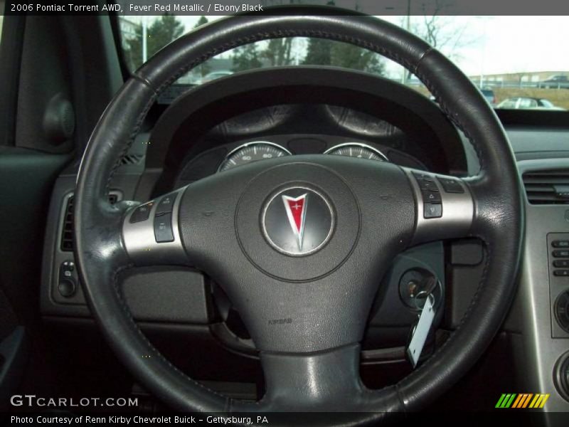 Fever Red Metallic / Ebony Black 2006 Pontiac Torrent AWD
