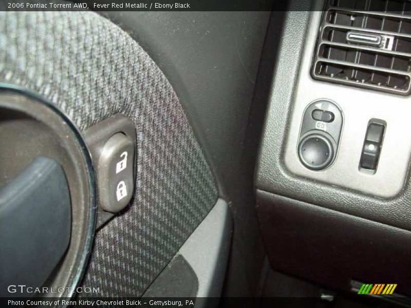 Fever Red Metallic / Ebony Black 2006 Pontiac Torrent AWD