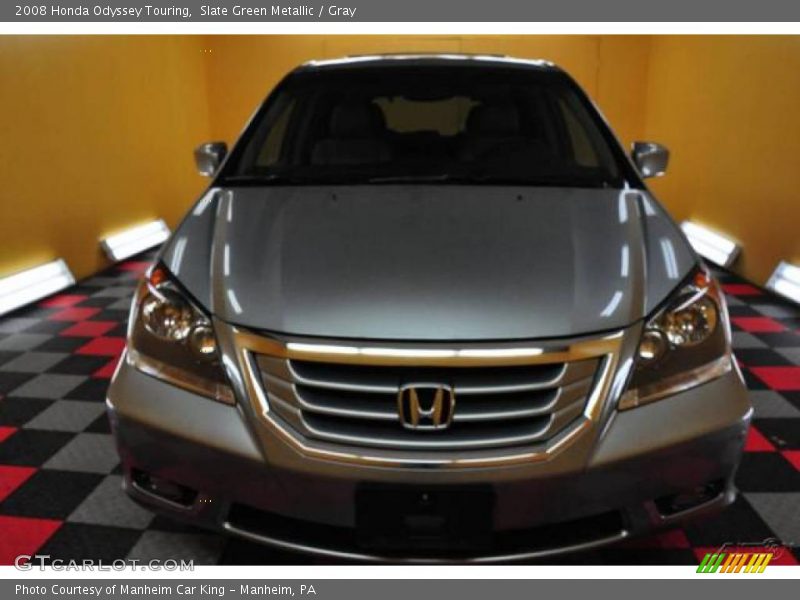 Slate Green Metallic / Gray 2008 Honda Odyssey Touring
