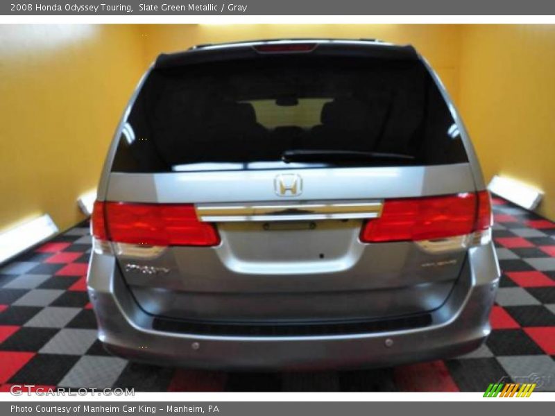 Slate Green Metallic / Gray 2008 Honda Odyssey Touring