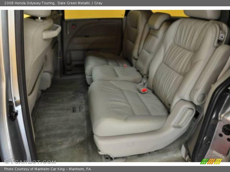 Slate Green Metallic / Gray 2008 Honda Odyssey Touring