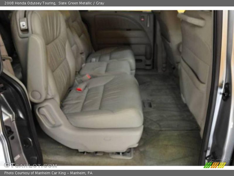 Slate Green Metallic / Gray 2008 Honda Odyssey Touring