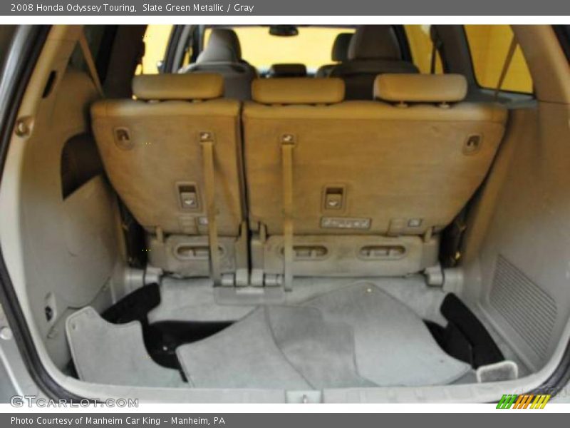 Slate Green Metallic / Gray 2008 Honda Odyssey Touring