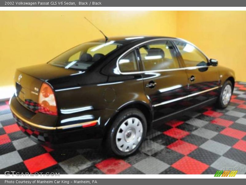 Black / Black 2002 Volkswagen Passat GLS V6 Sedan