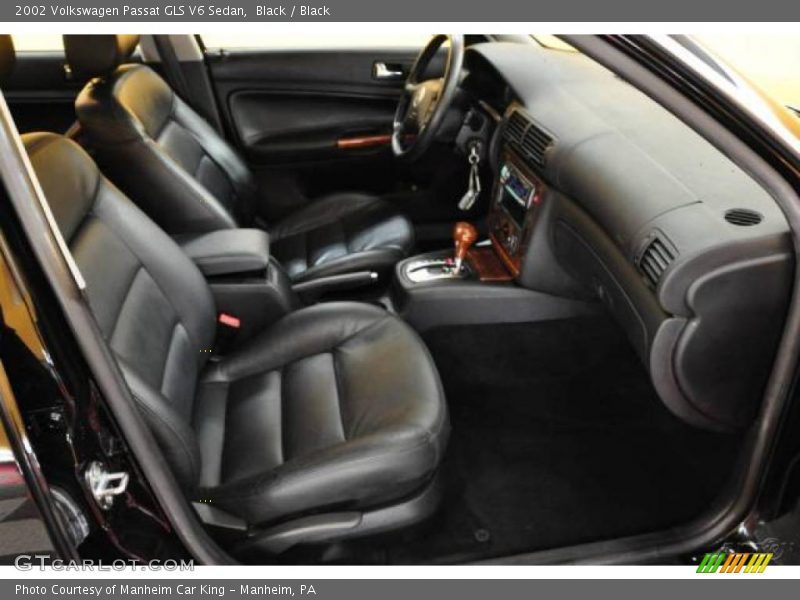 Black / Black 2002 Volkswagen Passat GLS V6 Sedan