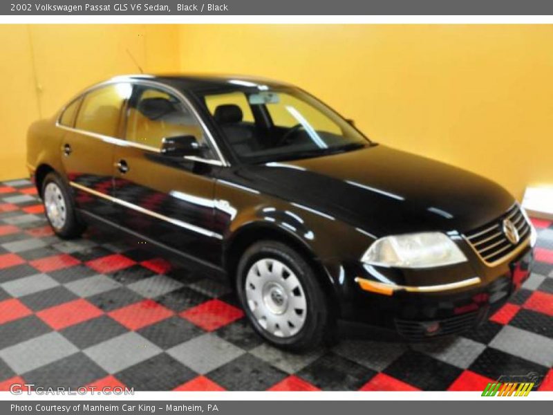 Black / Black 2002 Volkswagen Passat GLS V6 Sedan