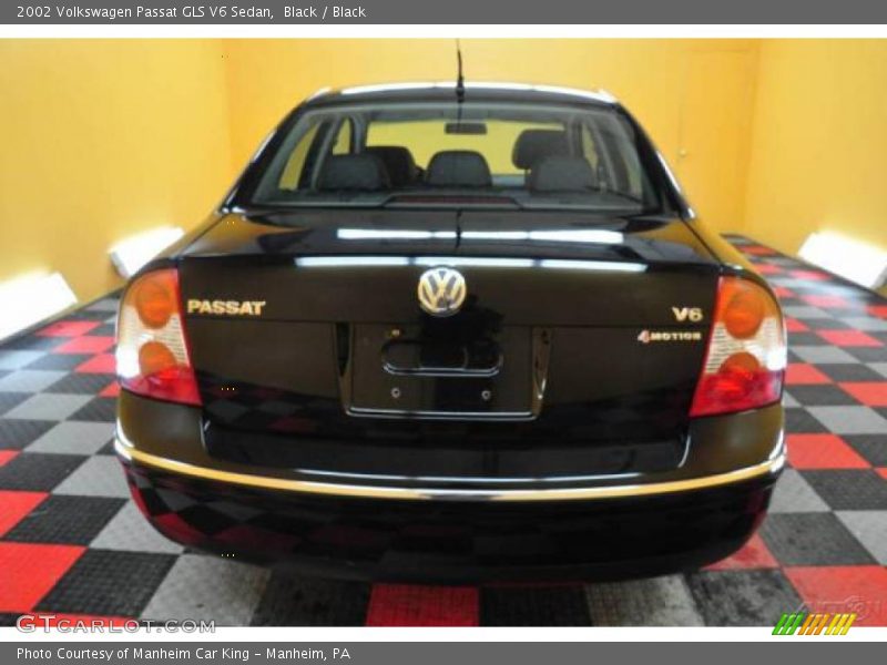 Black / Black 2002 Volkswagen Passat GLS V6 Sedan