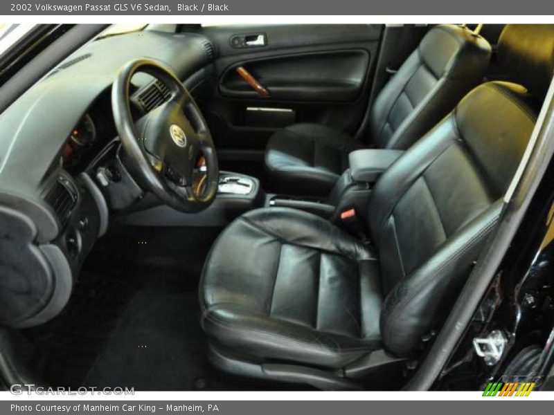 Black / Black 2002 Volkswagen Passat GLS V6 Sedan