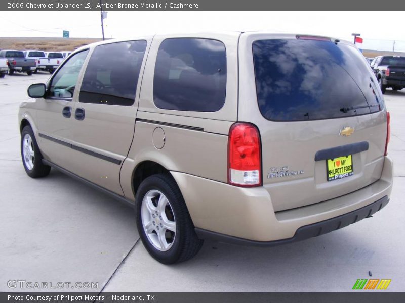 Amber Bronze Metallic / Cashmere 2006 Chevrolet Uplander LS
