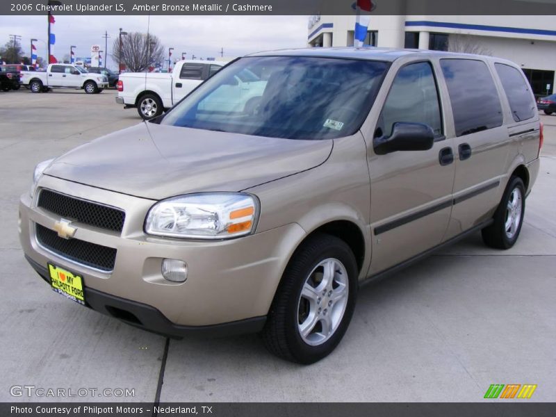 Amber Bronze Metallic / Cashmere 2006 Chevrolet Uplander LS
