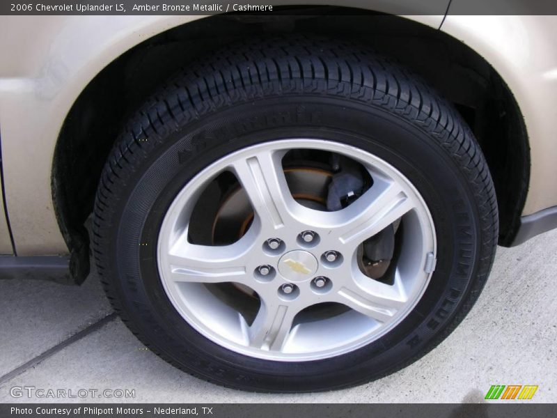 Amber Bronze Metallic / Cashmere 2006 Chevrolet Uplander LS